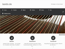 Tablet Screenshot of lasido.de